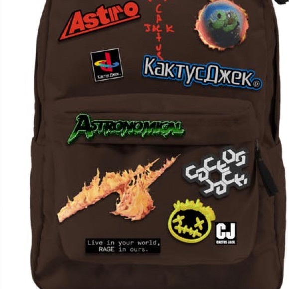 Travis Scott CJ x FORTNITE With Patches Backpack - Picture 4 of 6
